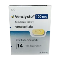 Фото Венклекста 100мг Венетоклакс (Venclyxto) таблетки №14