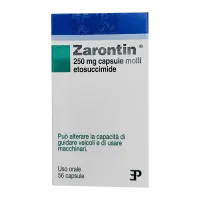 Фото Заронтин (Этосуксимид) капс. 250 мг Италия №56