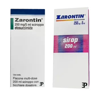 Заронтин Этосуксимид 200мл 250мг/5мл сироп