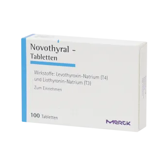 Новотирал (аналог Тиреотома) Германия таблетки 100 20мкг №100