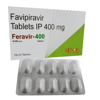 Фавипиравир (Feravir-400) 400мг :: Арепливир аналог :: таблетки №10