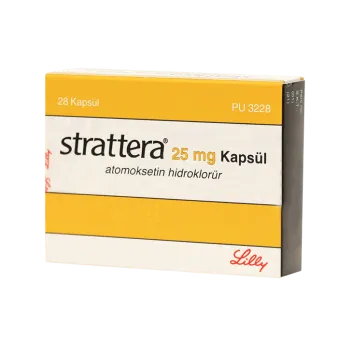 Страттера капсулы 25мг 28 шт