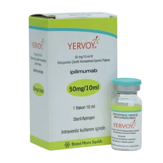 Ервой (Ипилимумаб) Yervoy 50мг/10мл